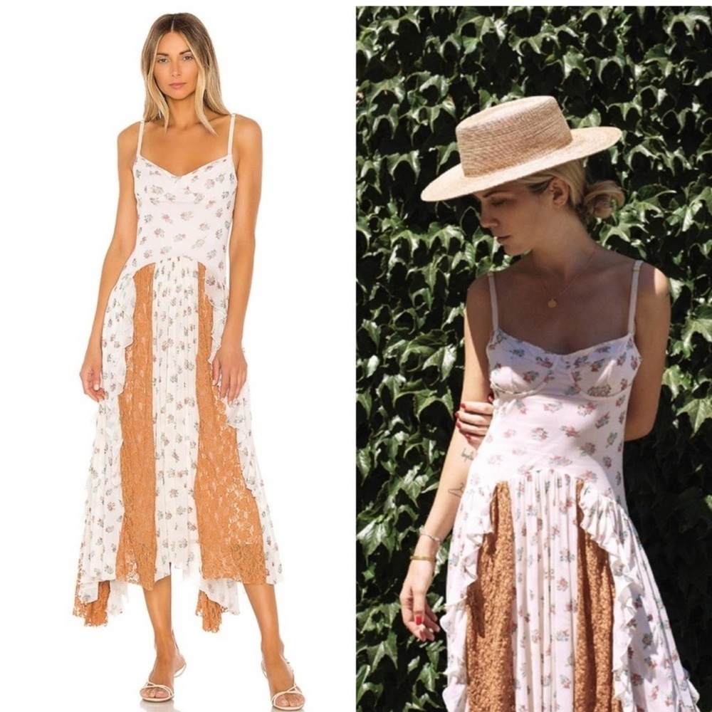 HAH Hot as Hell All Ruffled Up Dress Floral Print